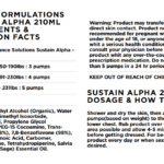 Sustain Alpha – 210ml Topical - Image 2