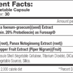 Furosap XT – 30 Veg Caps - Image 3
