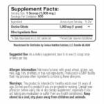 Choline Citrate – 500g (EXP 01/26) - Image 3